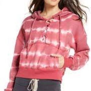 Free People FP Movement Tie Dye Believer Hoodie